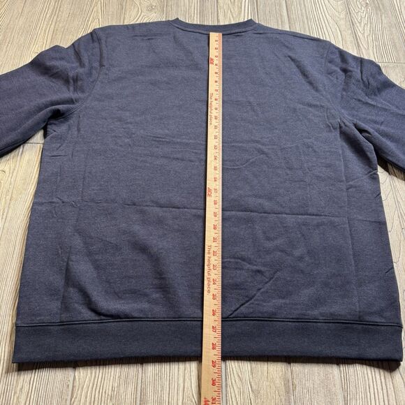 WVU West Virginia Mountaineers Crewneck Sweatshirt Men’s XXL Gray Sewn New - Picture 9 of 10